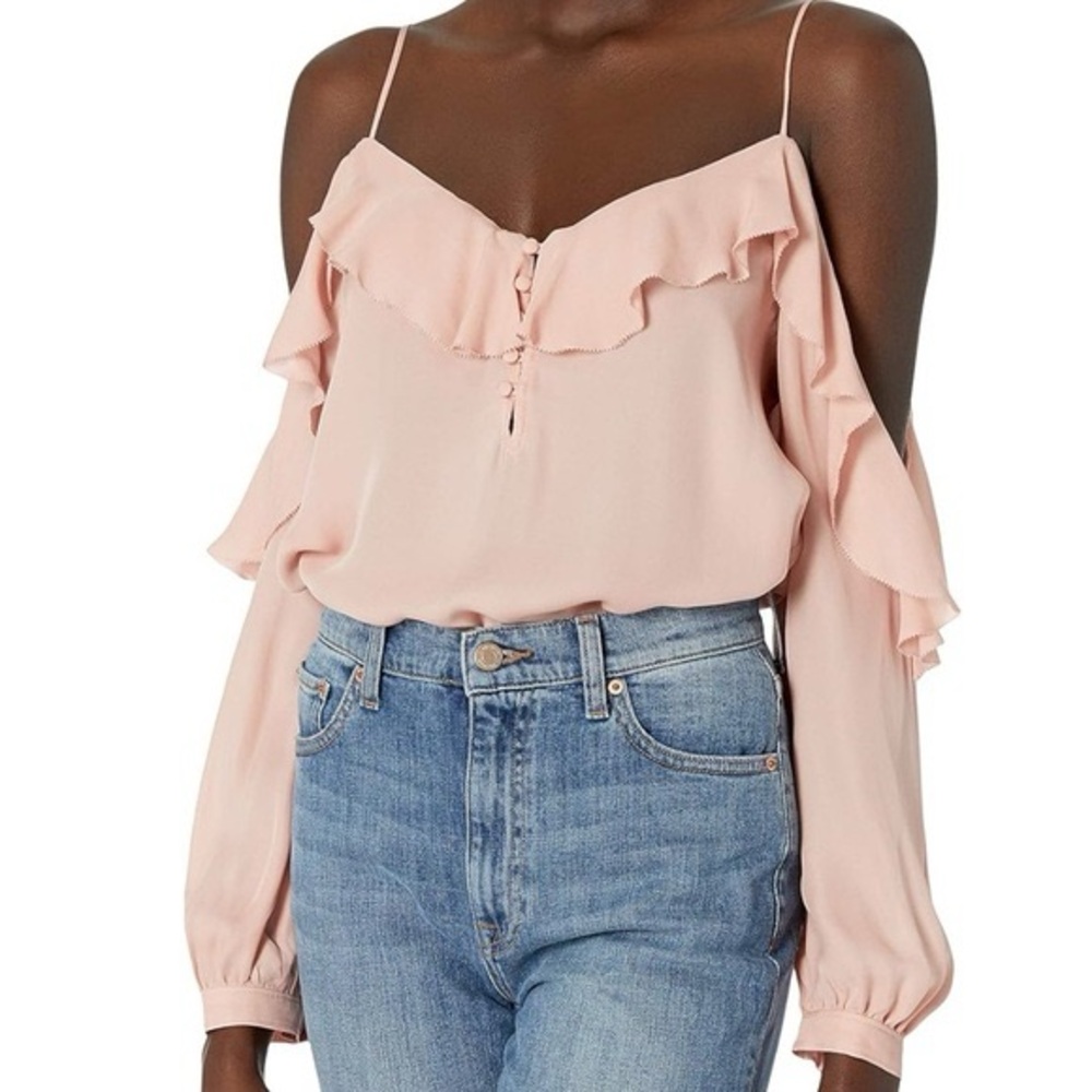 NWT Paige Arabeth Blouse Misty Rose | Medium